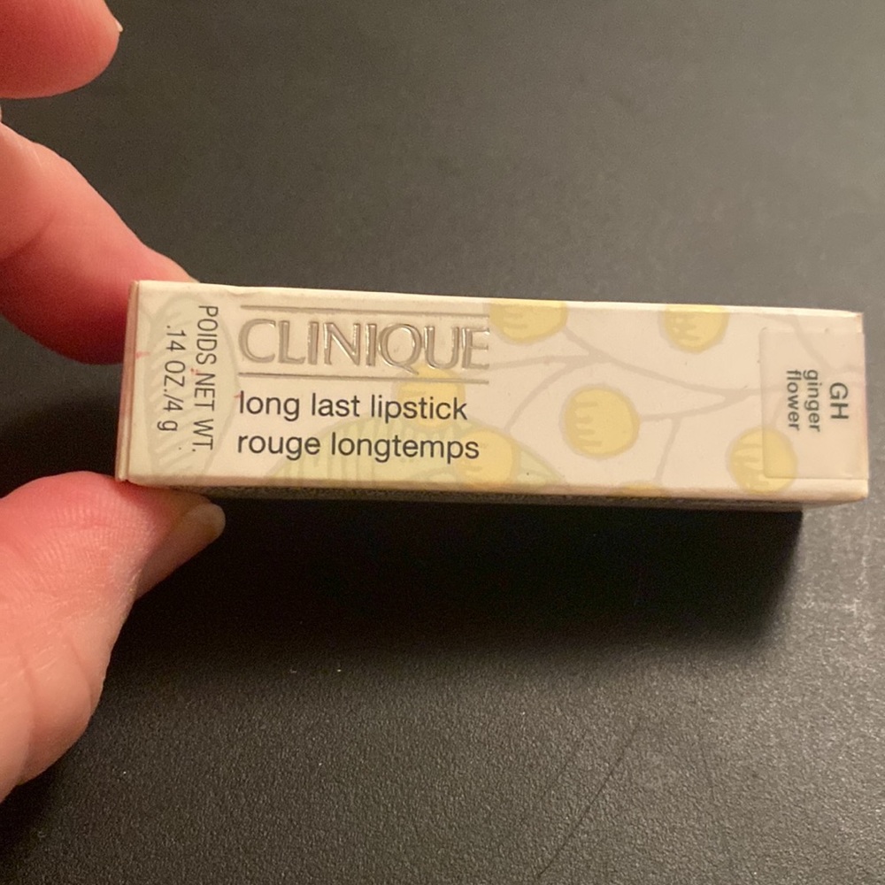 clinique long last lipstick in Ginger Flower color. NIB